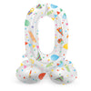 Ballon en feuille debout Joyful Party numéro 0 à72 cm