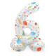 Ballon en feuille debout Joyful Party numéro 6 à 72 cm