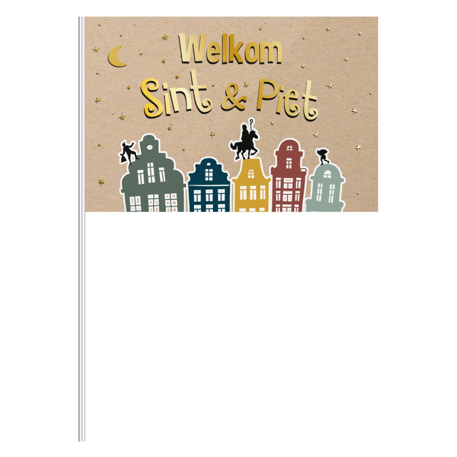 Folat bv Walking 'Welcome Sint Piet', 30x20cm