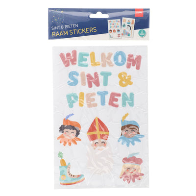 FOLAT BV RAAMSTICKERS Bienvenue Sint Pieten, 13e.