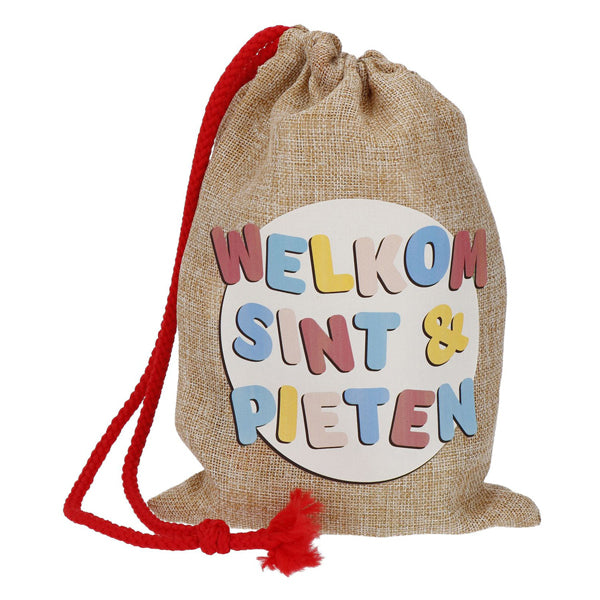 Folat bv sac à pain d'épices en jute bienvenue Saint Pete