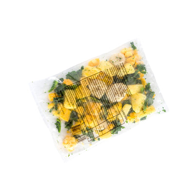 Veggie express green tornado smoothie mix banane, ananas, mangue, épinards (20x 150 gr)
