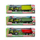 TOI-TOYS ACKERS VILLE TRACTEUR AVEC REMARRE + LIGNE ET SON ASSORTI