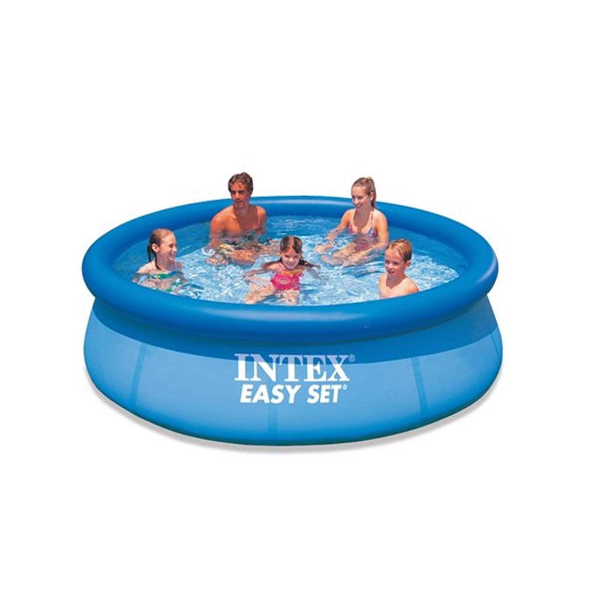 Piscine Intex Easy Set 305 x 76 cm - Avec pompe de filtration 12 Volts