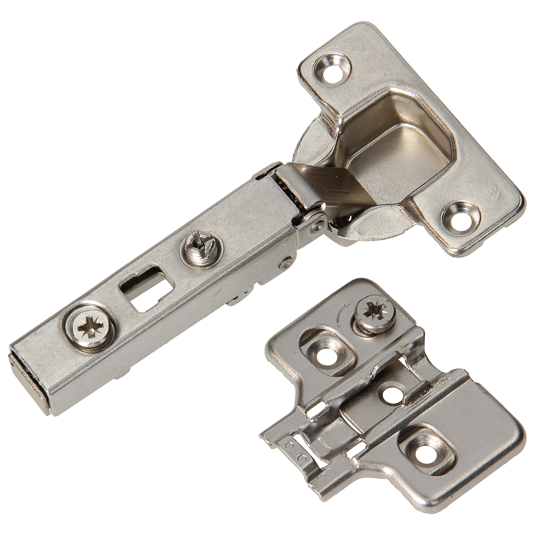 Mack 1015224 - 2 charnières percées clip sur porte en saillie 35mm 110° | 10 pièces