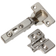 Mack 1015224 - 2 charnières percées clip sur porte en saillie 35mm 110° | 10 pièces