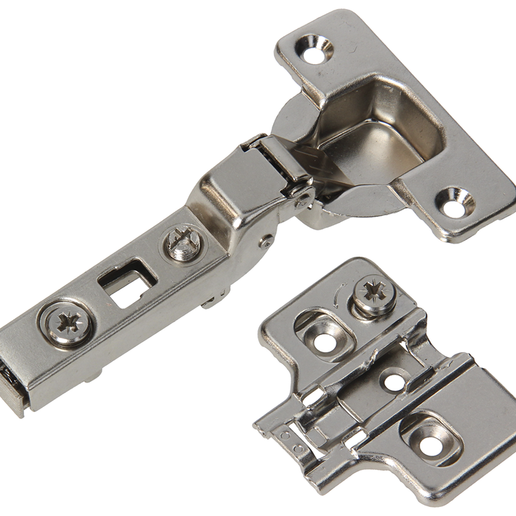Mack 1015227 - 12 charnières percées à clipser sur porte semi-superposée 35mm 110° | 5 pièces