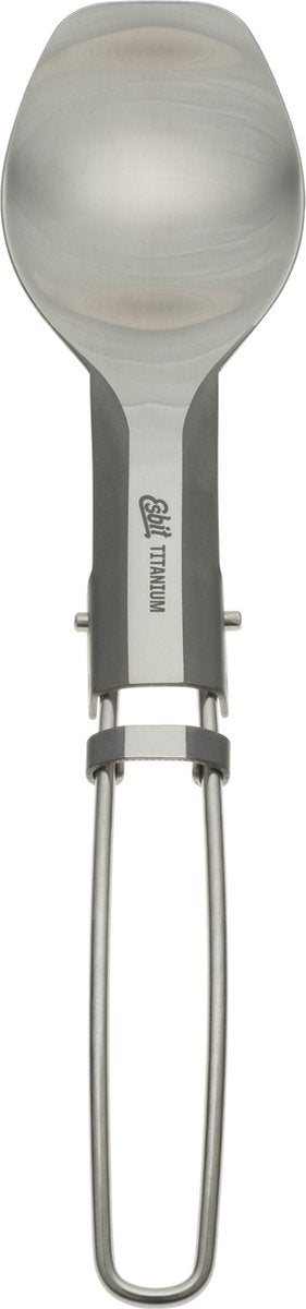 Cuillère pliante Esbit - titane - ultra légère - couverts d'extérieur
