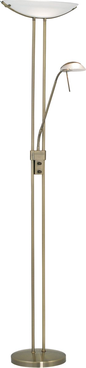 Lampadaire Eglo baya - classique - r7s g9 - 180 cm - bronze blanc - dimmable