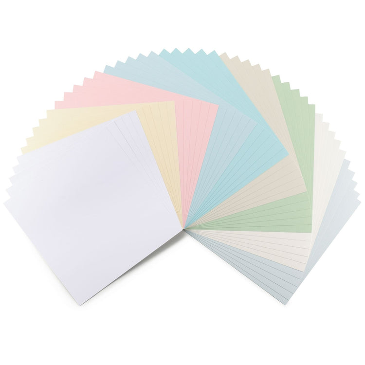 Florence • carton lin 250g 30,5x30,5cm pastel 45x