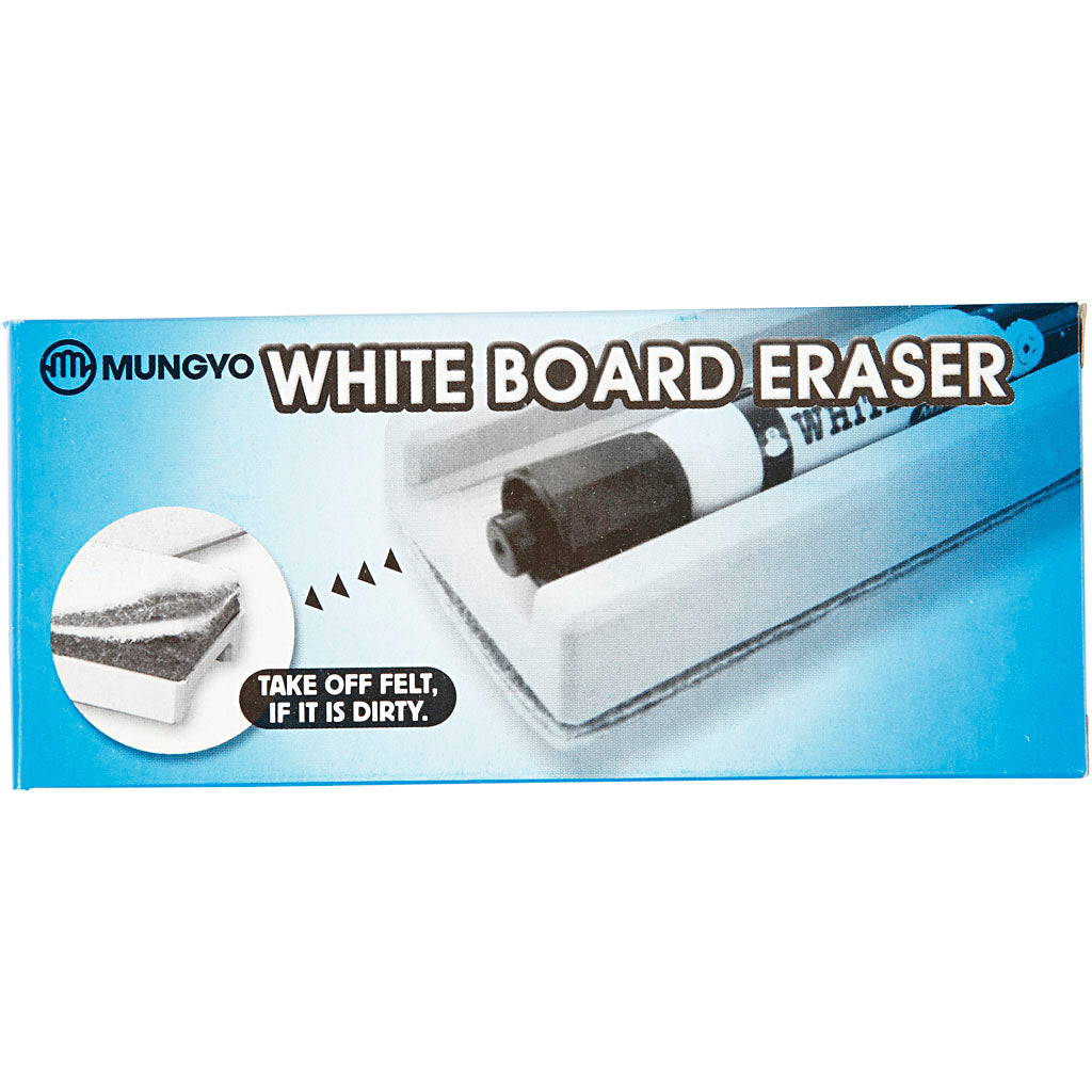 Gomme pour tableau blanc, l: 14 cm, l: 6 cm, 1 pièce