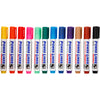 Marqueurs pour tableau blanc, largeur de trait 4 mm, différentes couleurs, 12 pièces, 1 boîte
