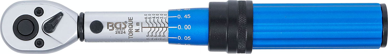 Clé dynamométrique technique BGS 1 4 1-6 nm