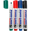 Marqueurs pour tableau blanc, largeur de trait 4 mm, noir, bleu, vert, rouge, 4 pièces 1 boîte