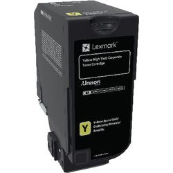 Cartouche de toner Lexmark originale 84c2hye jaune