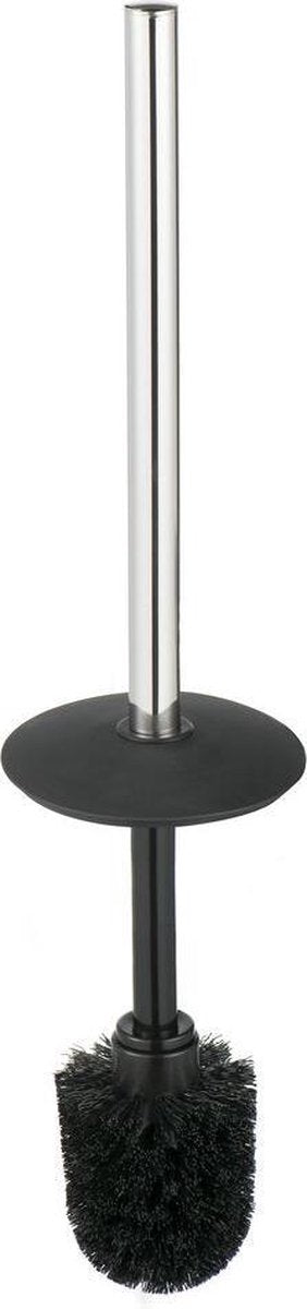 Brosse de toilette Geesa Wynk avec manche - chrome noir