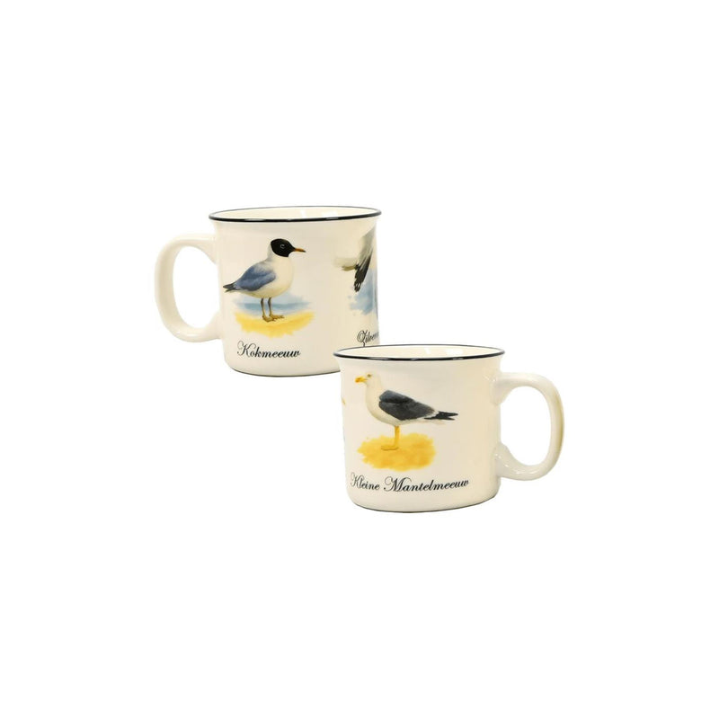 Mug mouettes 225ml ø8xh7,5cm