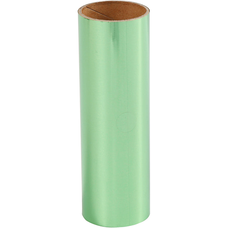 Feuille déco Creativ company, l: 15,5 cm, épaisseur 0,02 mm, vert, 50 cm 1 rouleau