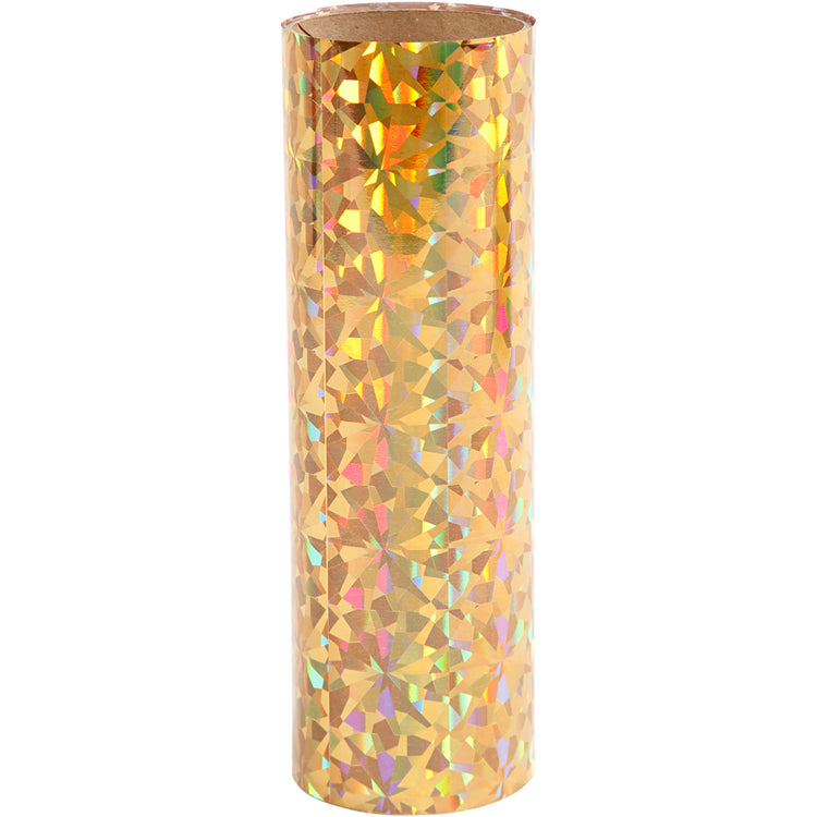 Feuille déco Creativ company, l: 15,5 cm, épaisseur 0,02 mm, or, 50 cm 1 rouleau
