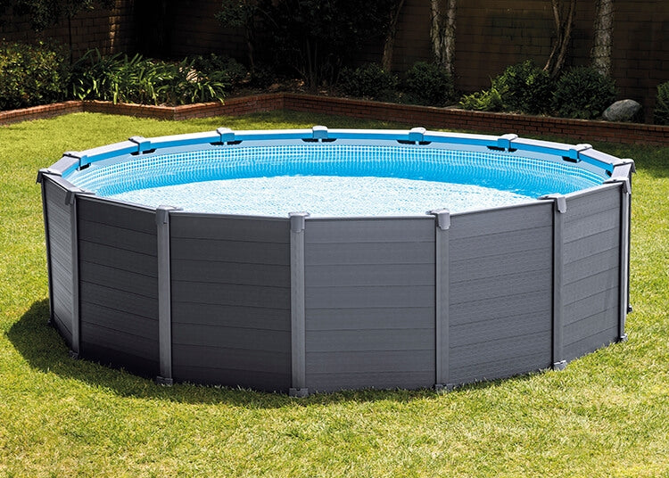 Panne de graphite de piscine Intex 478 x 124 cm