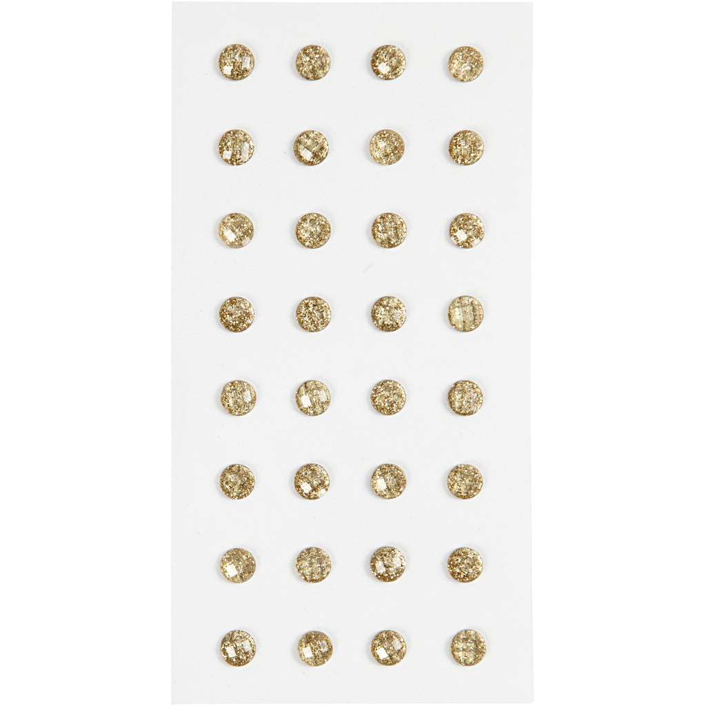 Creativ Company Strasstones Gold, 32e.