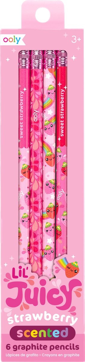 Crayons Ooly parfumés fraise