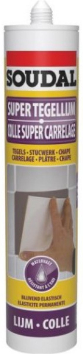 Soudal super colle à carrelage 24a 310ml