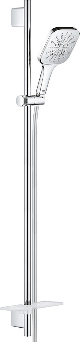 Grohe rainshower smartactive cube 130 set de tringle de douche - 90 cm - avec porte-savon - chrome - 26587000