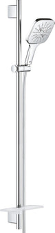 Grohe rainshower smartactive cube 130 set de tringle de douche - 90 cm - avec porte-savon - chrome - 26587000