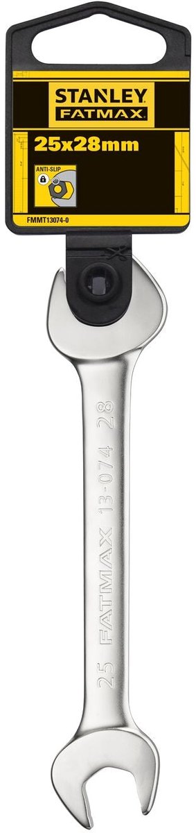 Stanley - fatmax open-end wrench 25x28mm non-slip - open-end wrench - open-end wrenches - 1 piece(s)