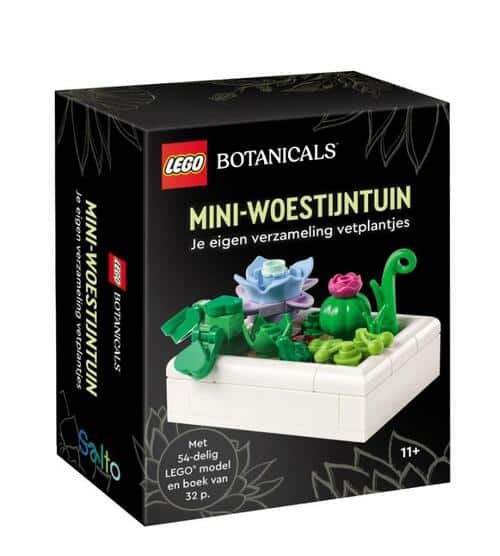 Deltas Lego botanicals mini jardin du désert avec 54 pièces