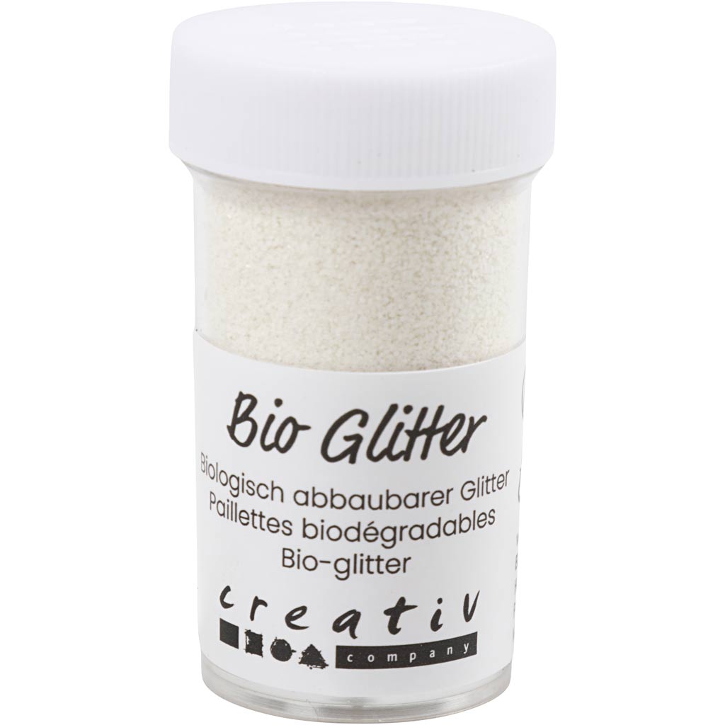 Creativ company bio sparkles, blanc, 27 ml 1 boîte