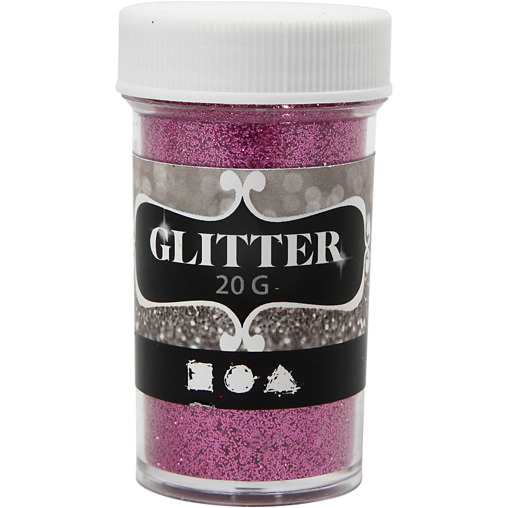 Creativ company paillettes, rose, 20 gr 1 boîte