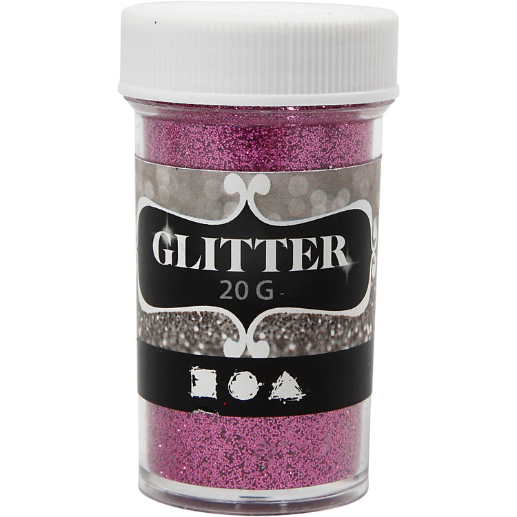 Creativ company paillettes, rose, 20 gr 1 boîte