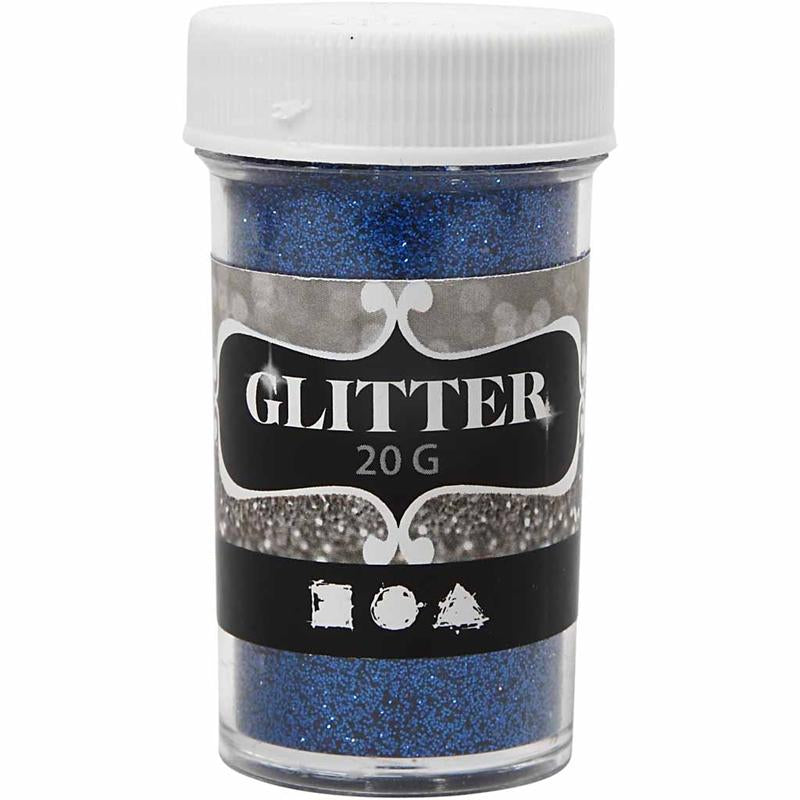 Creativ company paillettes, bleu, 20 gr 1 boîte