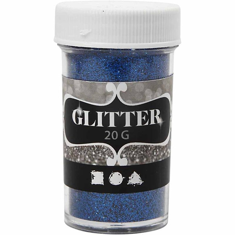 Creativ company paillettes, bleu, 20 gr 1 boîte