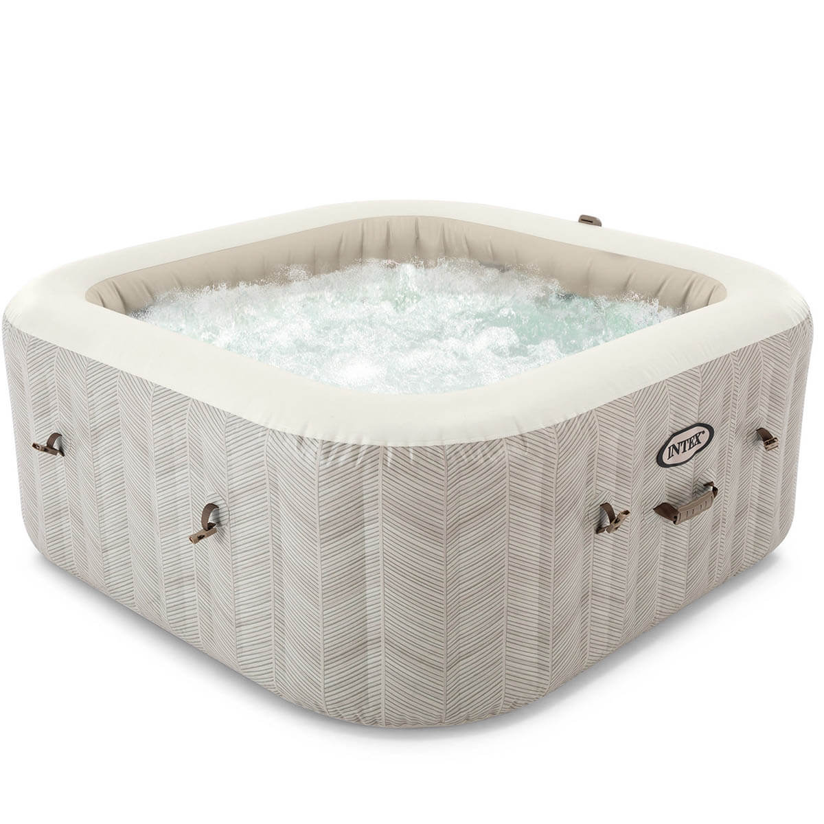 Spa gonflable intex | Chevron de luxe à 4 personnes