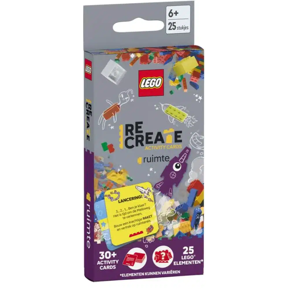 Espace de cartes d'activité recréé par Lego