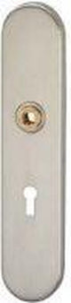 Bouclier de porte Impresso ovale SL en acier inoxydable
