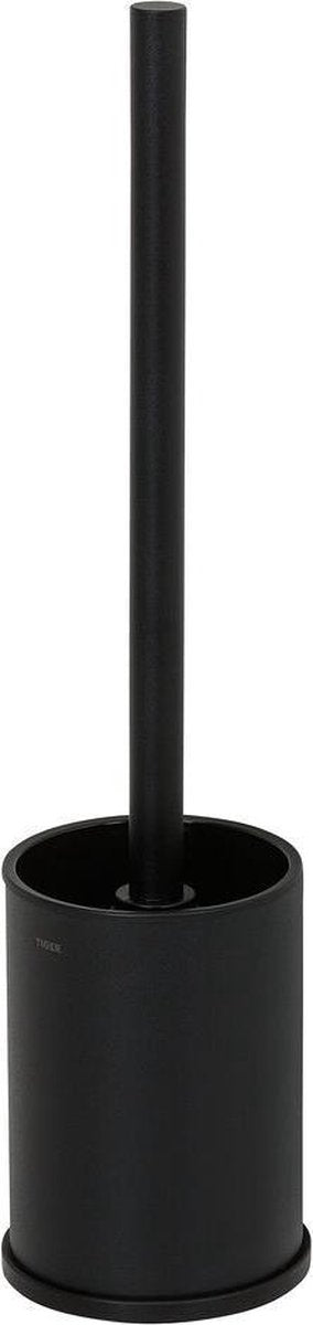 Col Tigre - brosse WC avec support autoportant - sans perçage - brosse WC - noir