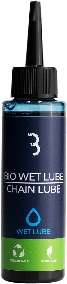 Lubrifiant pour chaîne de vélo Bbb Cycling - Biowetlube 100 ml - Huile pour chaîne de vélo 100 % biologique - Tous temps - BCH-203