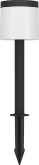 Lampe à piquet solaire Eglo pantete - lampe sur pied d'extérieur - énergie solaire - LED - 65 cm - noir et blanc
