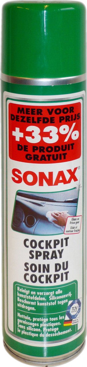 Sonax spray pour cockpit citron frais