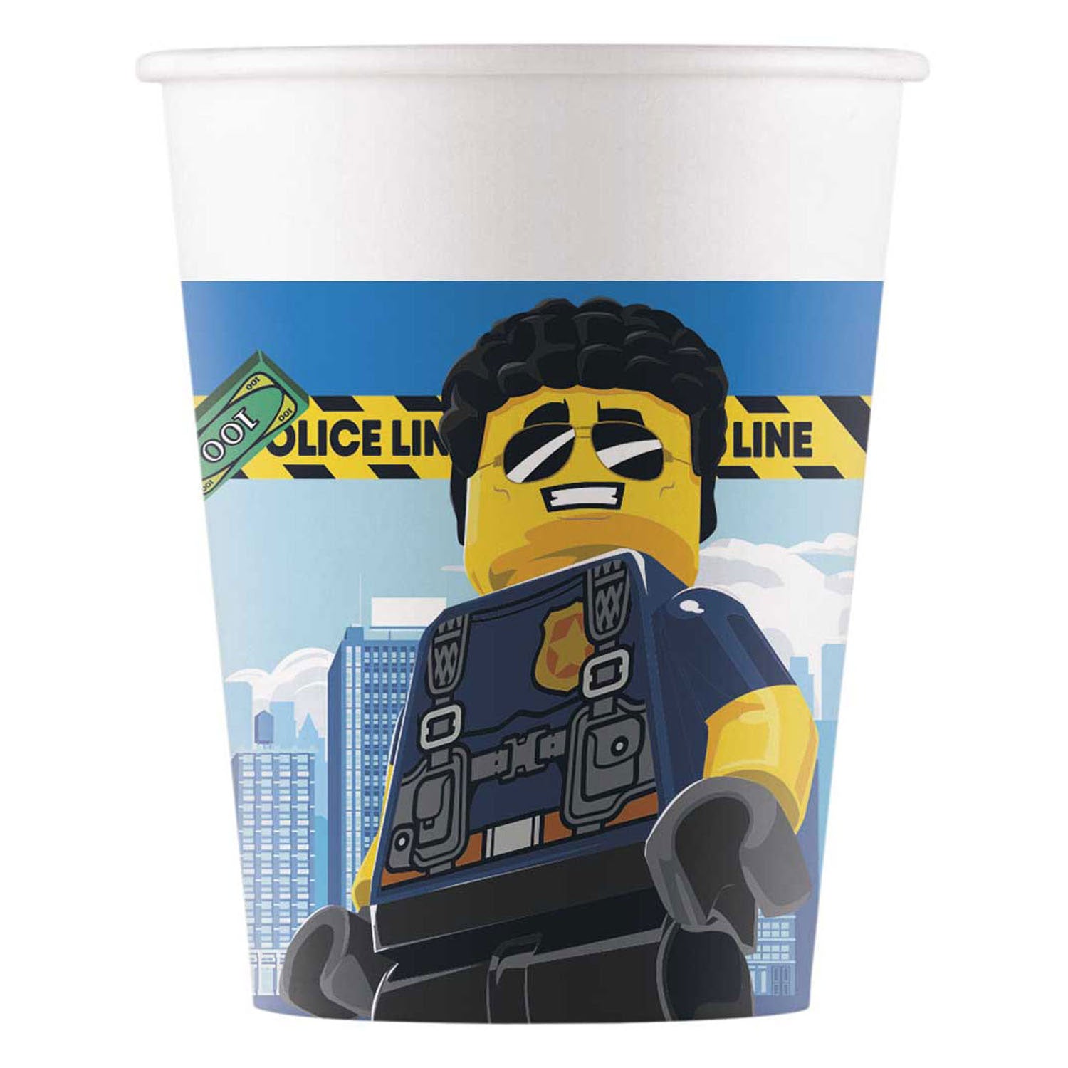 Globos Paper Cups FSC City, 8e.