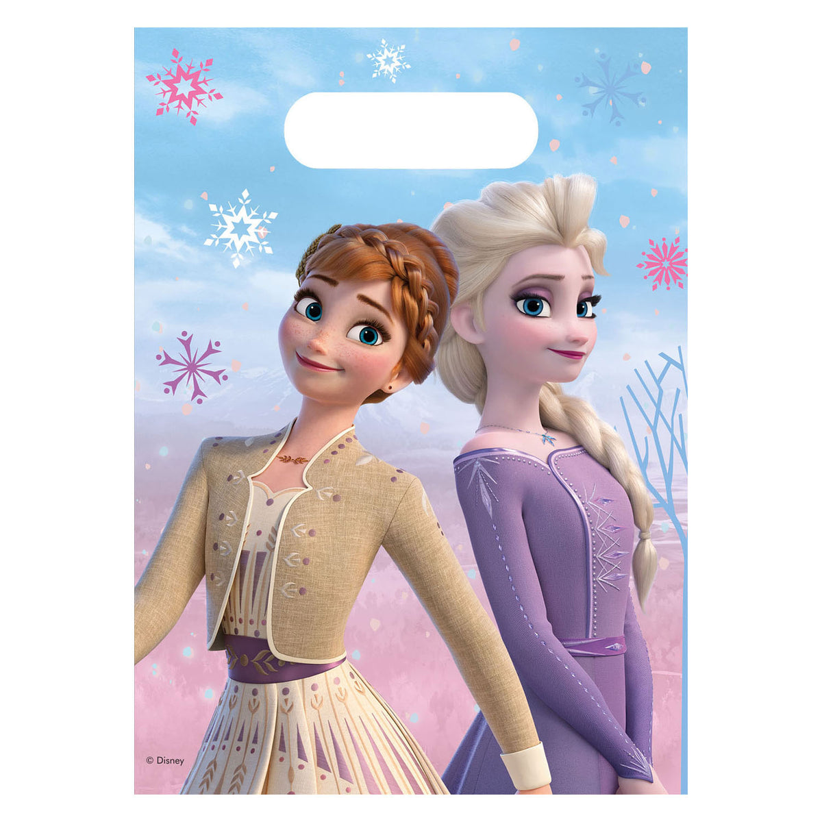 Sacs de fête Globos Frozen 2 Wind Spirit, 6e.