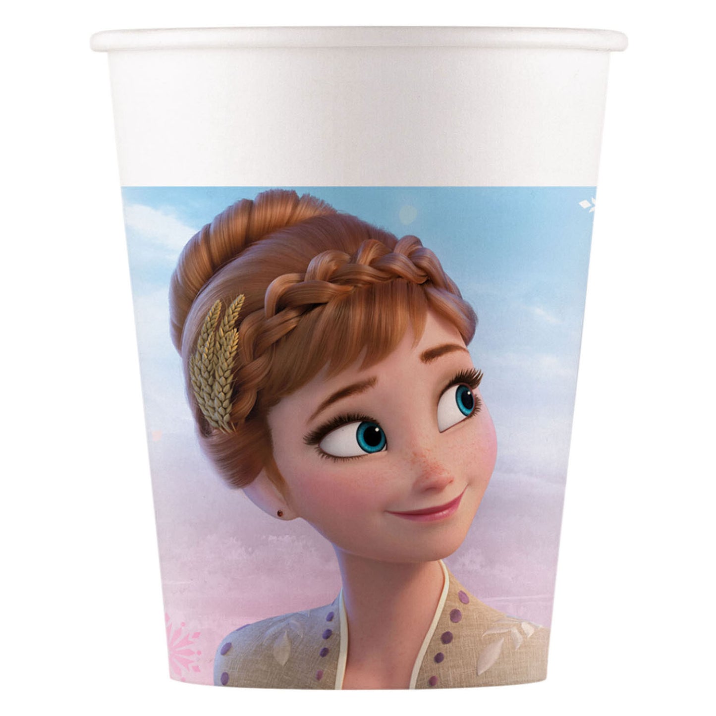Globos Paper Cups FSC Frozen 2 Wind Spirit, 8e.