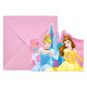 Invitations et enveloppes FSC Disney Prinse vivent votre histoire, 6e.