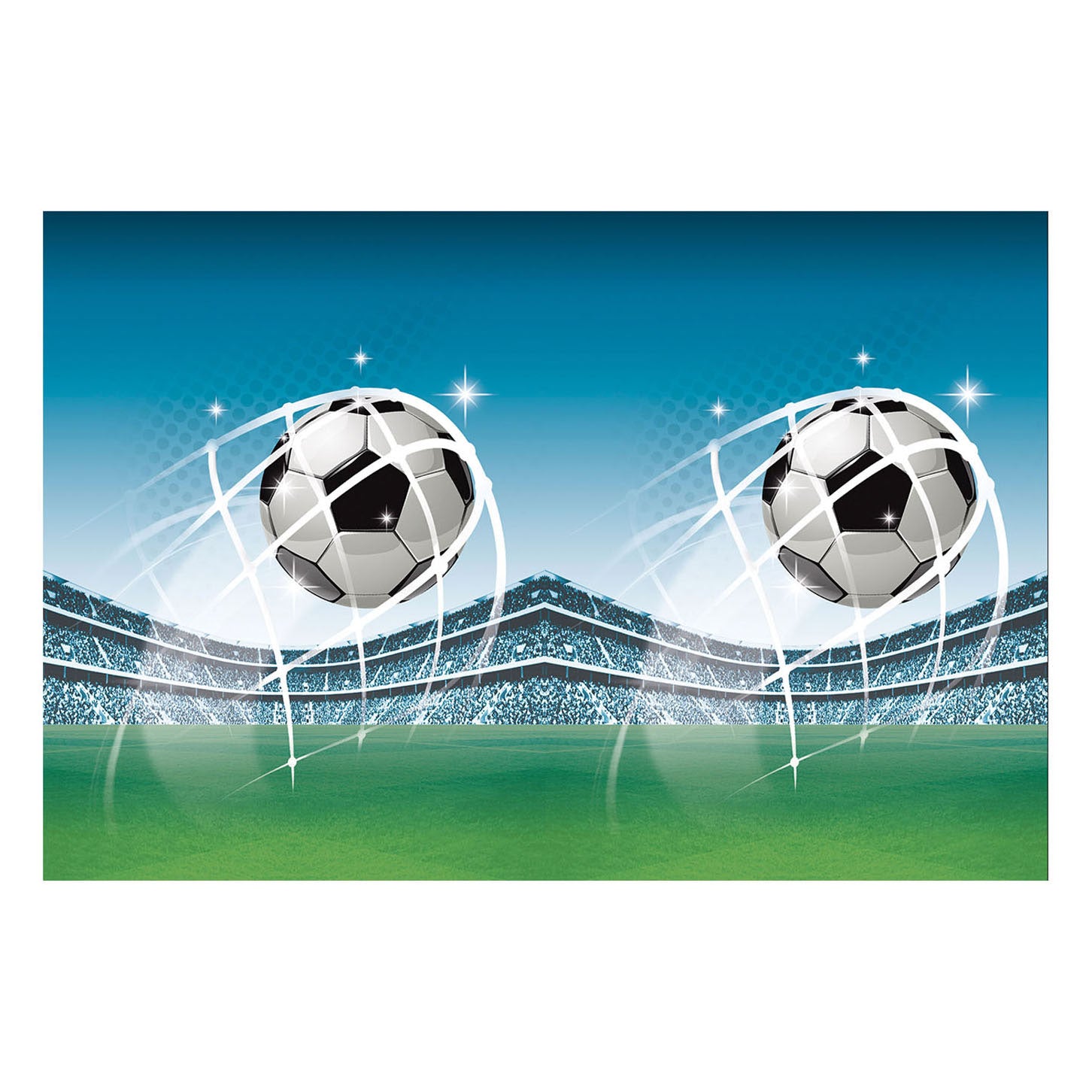 Couches de football, 120x180cm