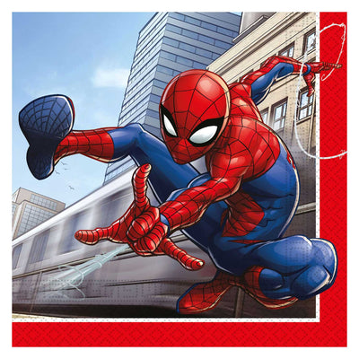 Globos Paper Napkins FSC Spider-Man, 20e.