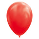 Balloons Globos Red 30 cm, 10e.